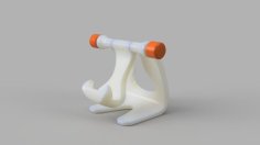 Phone Stand 3D Printer Model