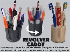 Revolver Caddy 3D Printer Model