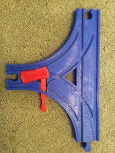 Brio Train Track 90 Degree Mechanical Point 3D Printer Model