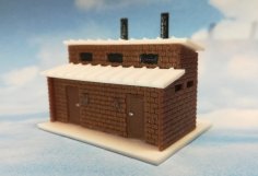 N-Scale Brick Scheisse Haus 3D Printer Model