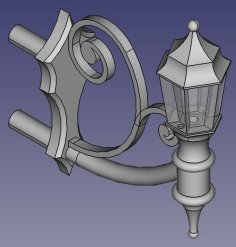 Model Walllamp For H0 – 1:87 3D Printer Model