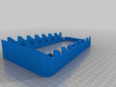 Customizable Wrench Organizer 3D Printer Model