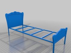 Cama Estilo Provenzal 3D Printer Model