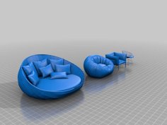 Lounges – Furniture – Gubbins 3D Printer Model