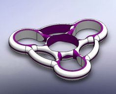 Fidget Spinner – Hybrid 3D Printer Model