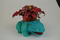 Low Poly Venusaur Planter 3D Printer Model