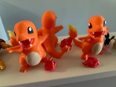 Charmander 3D Printer Model