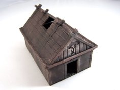 Viking House 3D Printer Model