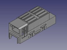 O-16.5 China Coal CTY8/7 Battery Locomotive For Hornby Chassis 3D Printer Model