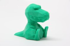 Low Poly T-rex 3D Printer Model