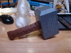 Thor’s Hammer 3D Printer Model