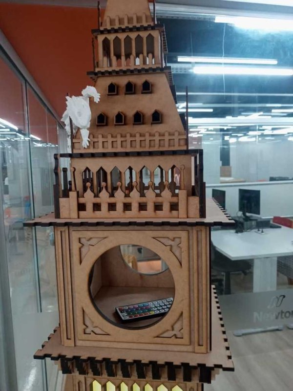 Laser Cut Big Ben 3D 2100mm