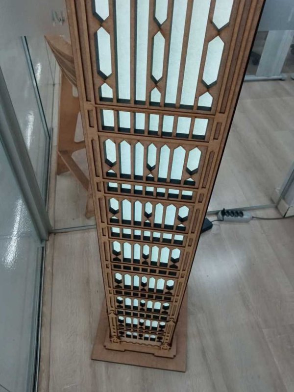 Laser Cut Big Ben 3D 2100mm