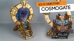 Laser Cut Cosmogate