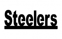 Steelers The Word arquivo dxf