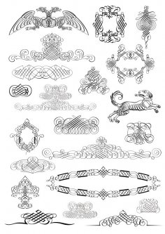 Free Vectors Caligraf Decor Free Vector