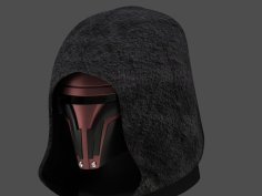 Darth Revan Mask 3D Printer Model