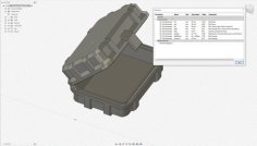 Parametric Rugged Box 3D Printer Model