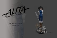 Gally – Battle Angel Alita 3D Printer Model