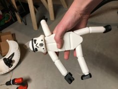 Stormtrooper Doll From Star Wars Rogue One 3D Printer Model