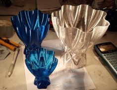 Cycloidic Vase (t-glase) 3D Printer Model