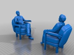 Hannibal And Will Graham AKA Hannigram 3D Printer Model