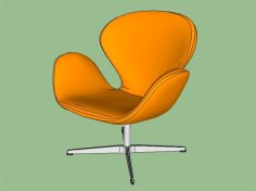 Fritz Hansen Swan Chair. 3D Printer Model