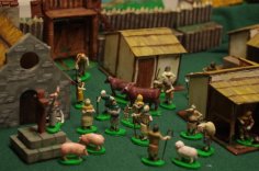 Dark Age Townsfolk, Villagefolk And Domestic Beasts 3D Printer Model