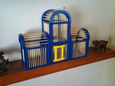 Bird Cage 3D Printer Model