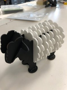 Sheep Coasters 3D Printer Model