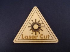 Laser Cut Skill Badge SVG File