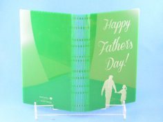 Laser Cut Father’s Day Card SVG File