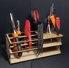 Laser Cut Multi Tool Rack SVG File