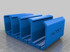 Sony NP-FZ100 Battery Holder 3D Printer Model