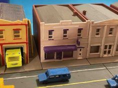 Town Building US 4 – Shop (z-scale) 3D Printer Model