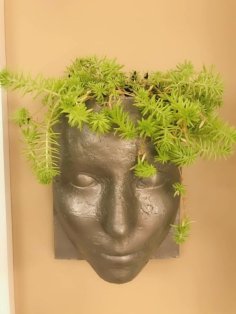 Head Planter (2 Versions) 3D Printer Model