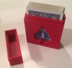 Playing Card Box 3D Printer Model