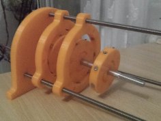 Perendev Magnet Motor Replica 3D Printer Model