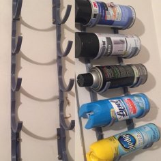 Spray Can Holder With Various (or NO) Mounts! 3D Printer Model