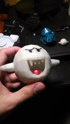 Super Mario Boo 3D Printer Model