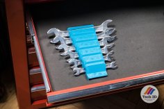 Small Wrench Organizer For Tool Drawer 3D Printer Model