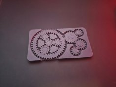 Print In Place Planetary Gear Card 3D Printer Model