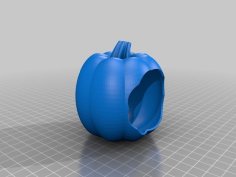 Pumpkin With A Hole 3D Printer Model