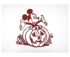 Halloween Day Mickey Mouse Decoration 3D Printer Model