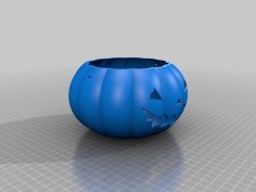 Pumpkin Basket 3D Printer Model