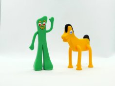 Gumby And Pokey 3D Printer Model