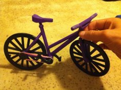 Functional Bicycle 3D Printer Model