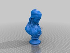 Gypsy Girl 3D Printer Model