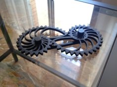 Nautilus Gears – One-sided Bar With Caps 3D Printer Model