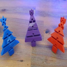 Flexi Christmas Tree 3D Printer Model